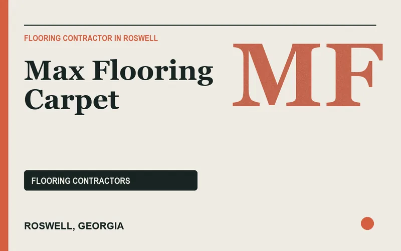 Max Flooring Carpet in Roswell, Georgia