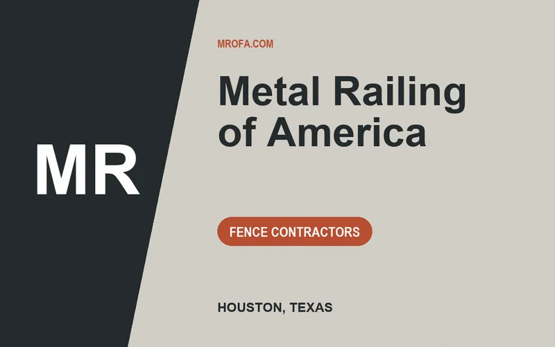 Metal Railing of America in Houston, Texas