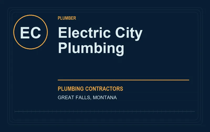 Electric City Plumbing in Great Falls, Montana