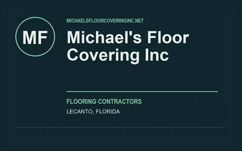 Michael's Floor Covering Inc in Lecanto, Florida