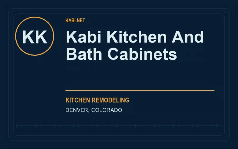 kabi kitchen and bath cabinets in Denver, Colorado