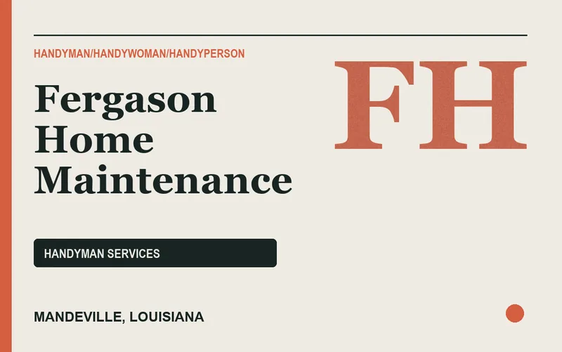 Fergason Home Maintenance in Mandeville, Louisiana