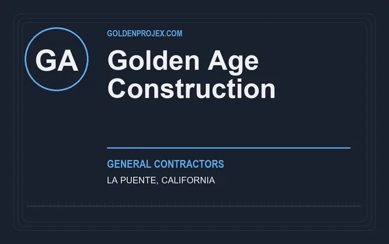 Golden Age Construction in La Puente, California