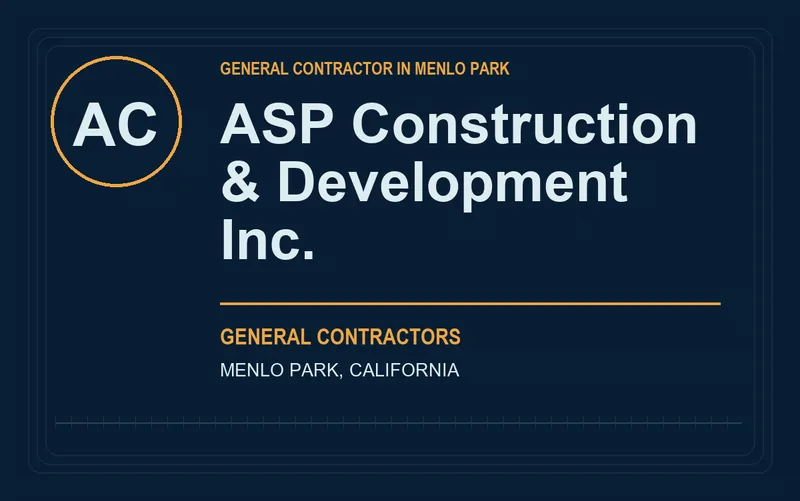 ASP Construction & Development Inc. in Menlo Park, California