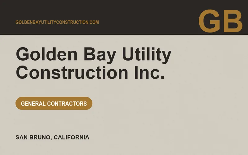 Golden Bay Utility Construction Inc. in San Bruno, California