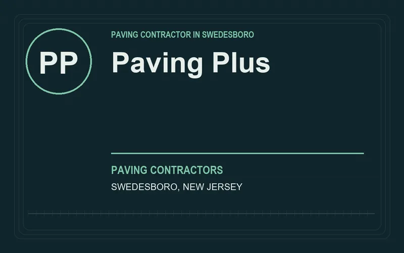 Paving Plus in Swedesboro, New Jersey