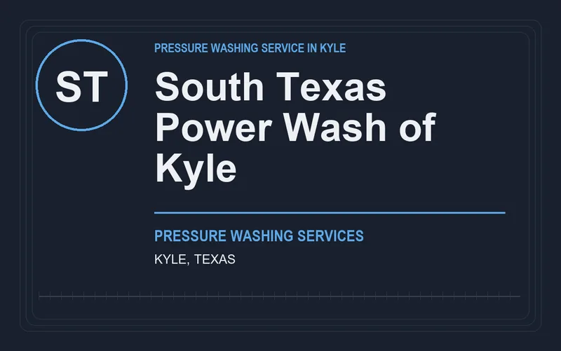 South Texas Power Wash of Kyle in Kyle, Texas