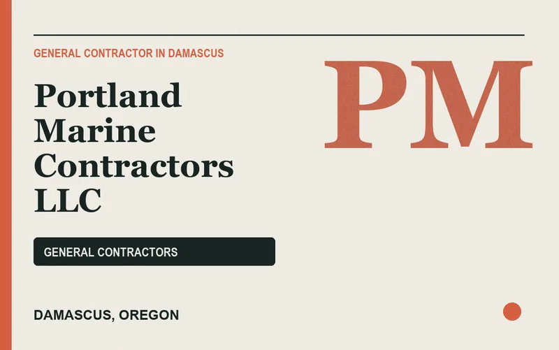 PORTLAND MARINE CONTRACTORS LLC in Damascus, Oregon