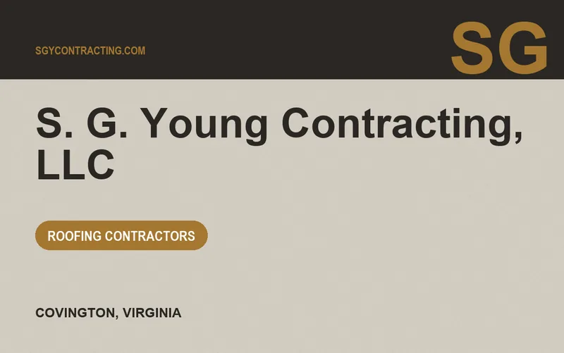 S. G. Young Contracting, LLC in Covington, Virginia