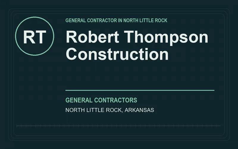 Robert Thompson Construction in North Little Rock, Arkansas