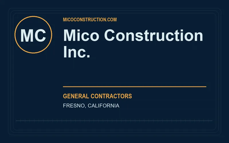 Mico Construction Inc. in Fresno, California