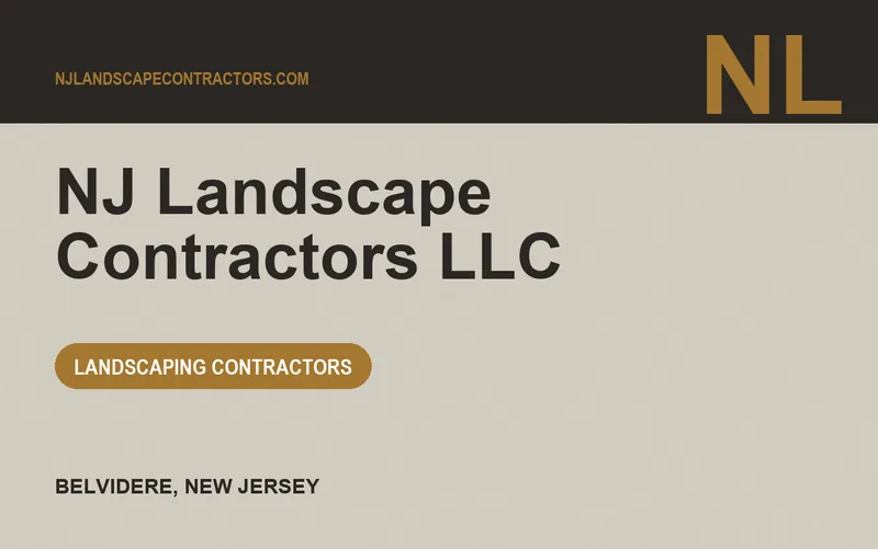 NJ Landscape Contractors LLC in Belvidere, New Jersey