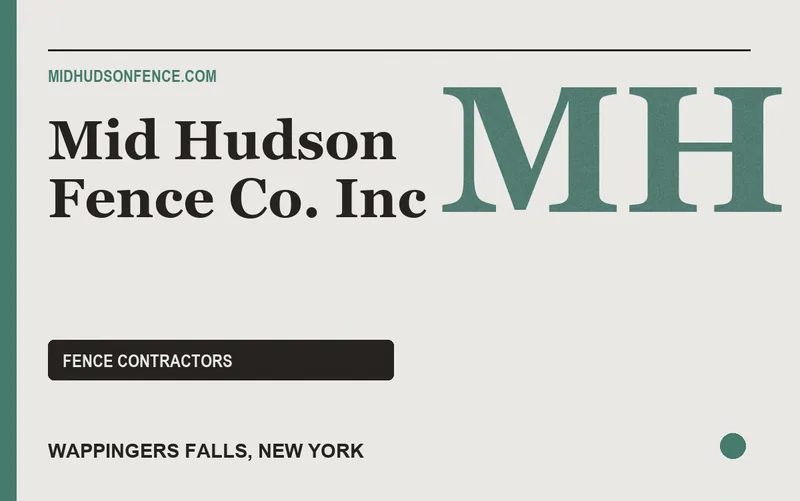 Mid Hudson Fence Co. Inc in Wappingers Falls, New York