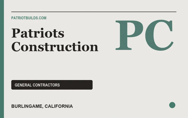 Patriots Construction in Burlingame, California
