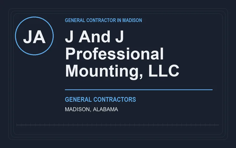 J And J Professional Mounting, LLC in Madison, Alabama
