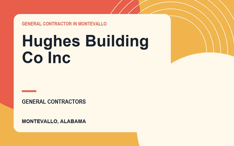 Hughes Building Co Inc in Montevallo, Alabama