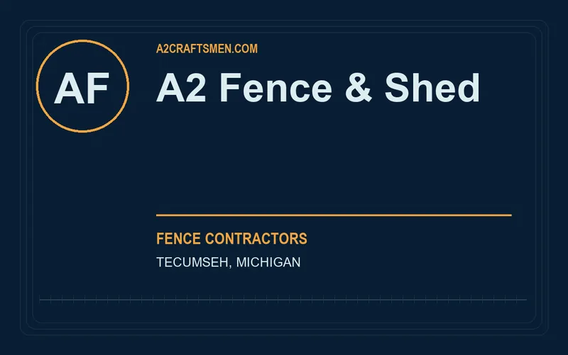 A2 Fence & Shed in Tecumseh, Michigan