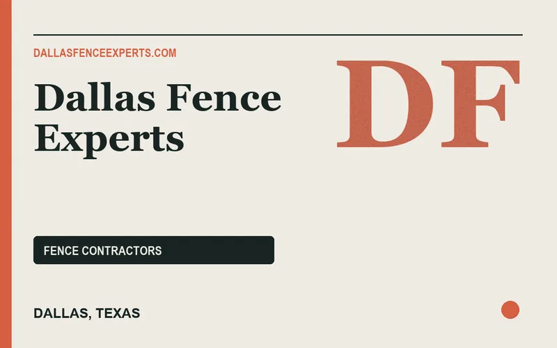 Dallas Fence Experts in Dallas, Texas