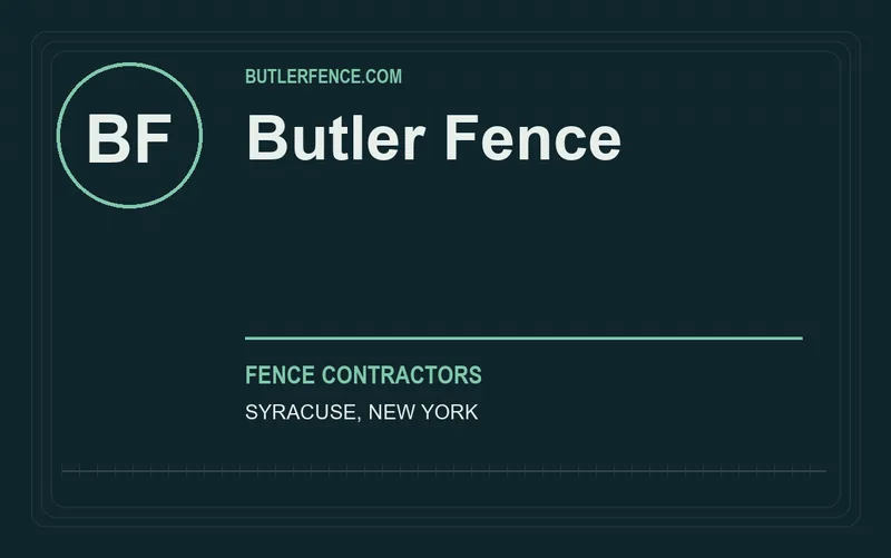 Butler Fence in Syracuse, New York