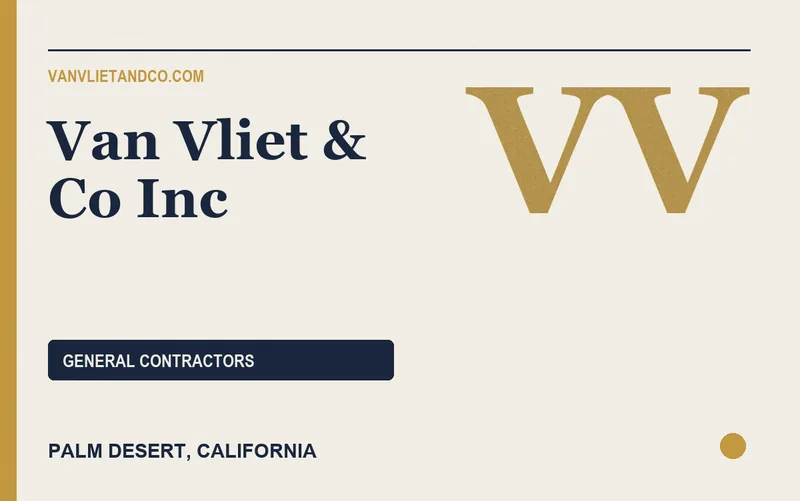 Van Vliet & Co Inc in Palm Desert, California
