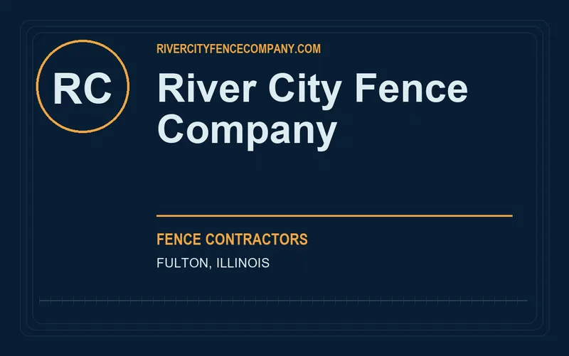 River City Fence Company in Fulton, Illinois
