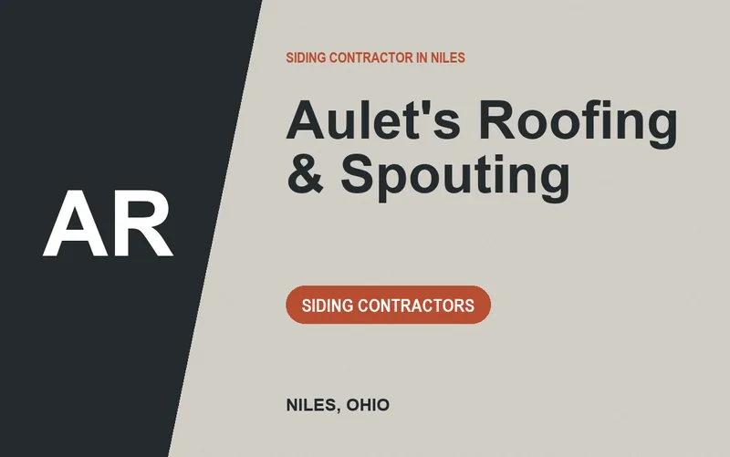 Aulet's Roofing & Spouting in Niles, Ohio