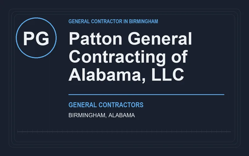 Patton General Contracting of Alabama, LLC in Birmingham, Alabama