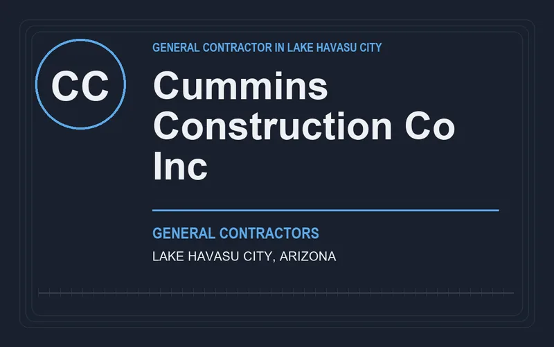 Cummins Construction Co Inc in Lake Havasu City, Arizona