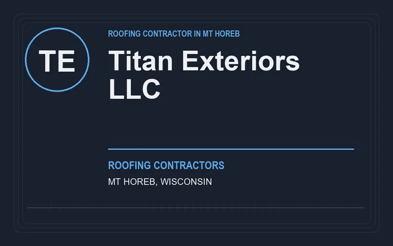 Titan Exteriors LLC in Mt Horeb, Wisconsin