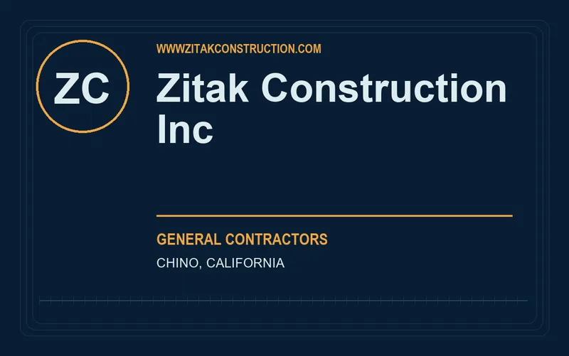 Zitak Construction Inc in Chino, California
