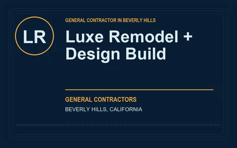 Luxe Remodel + Design Build in Beverly Hills, California