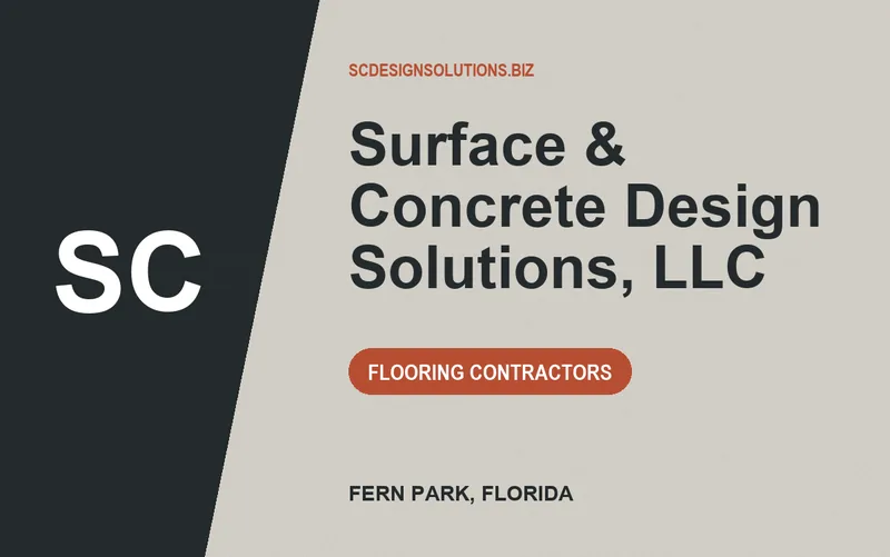 Surface & Concrete Design Solutions, LLC in Fern Park, Florida