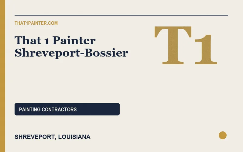 That 1 Painter Shreveport-Bossier in Shreveport, Louisiana