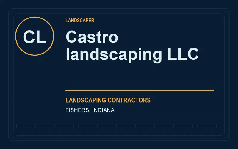 Castro landscaping LLC in Fishers, Indiana