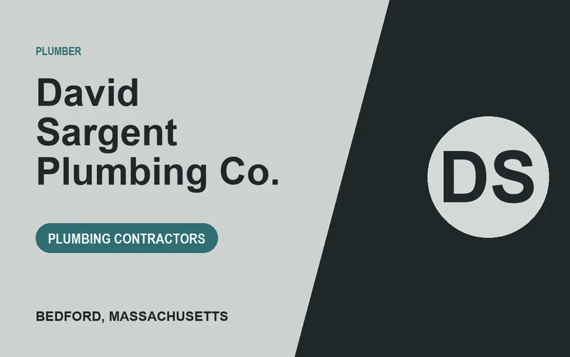David Sargent Plumbing Co. in Bedford, Massachusetts