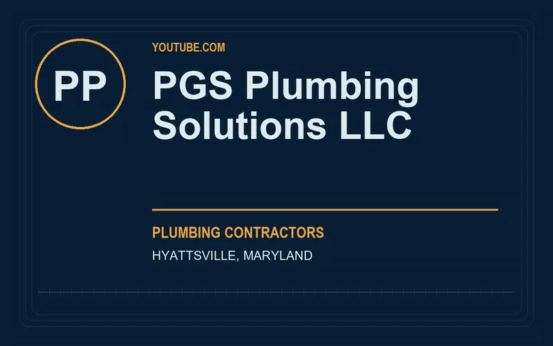 PGS Plumbing Solutions LLC in Hyattsville, Maryland