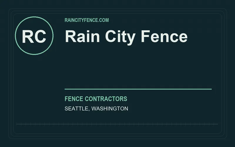 Rain City Fence in Seattle, Washington