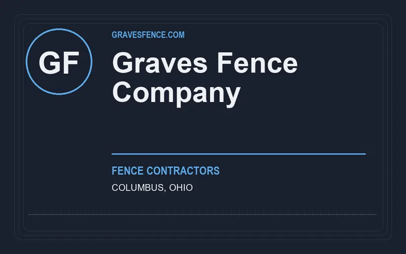 Graves Fence Company in Columbus, Ohio