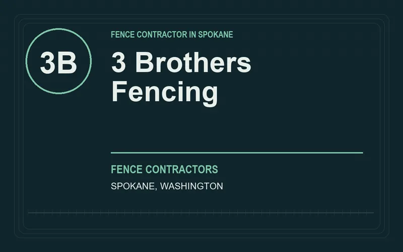 3 Brothers Fencing in Spokane, Washington