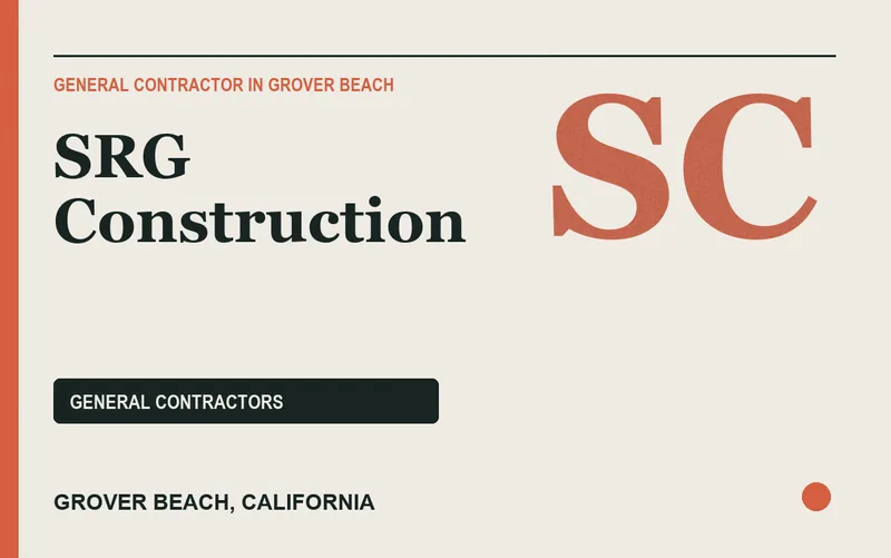 SRG Construction in Grover Beach, California