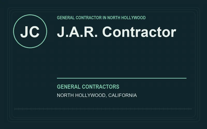 J.A.R. Contractor in North Hollywood, California