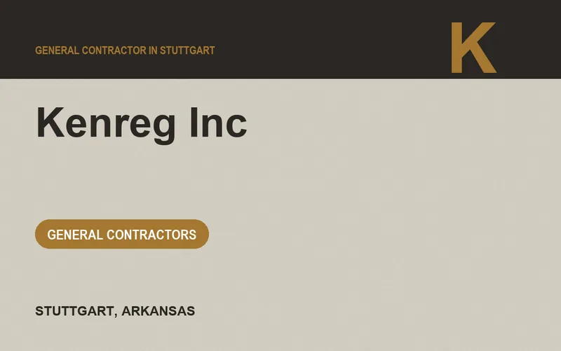 Kenreg Inc in Stuttgart, Arkansas