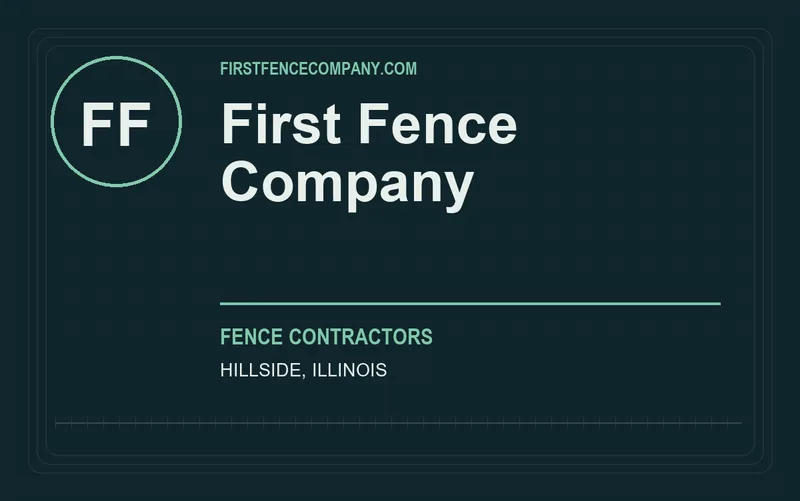First Fence Company in Hillside, Illinois