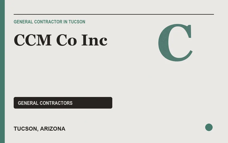 CCM Co Inc in Tucson, Arizona