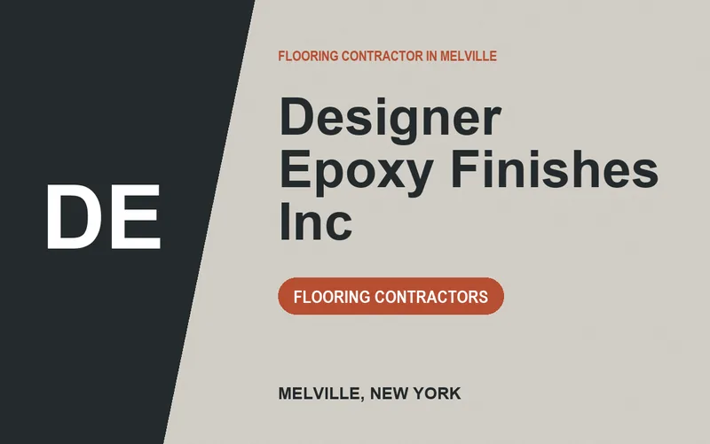 Designer Epoxy Finishes Inc in Melville, New York