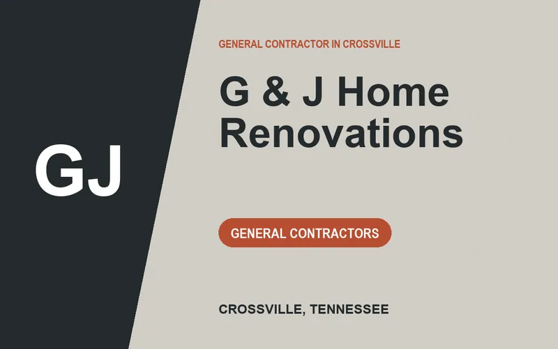 G & J Home Renovations in Crossville, Tennessee