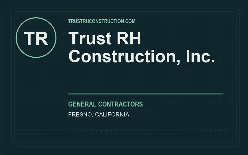 Trust RH Construction, Inc. in Fresno, California