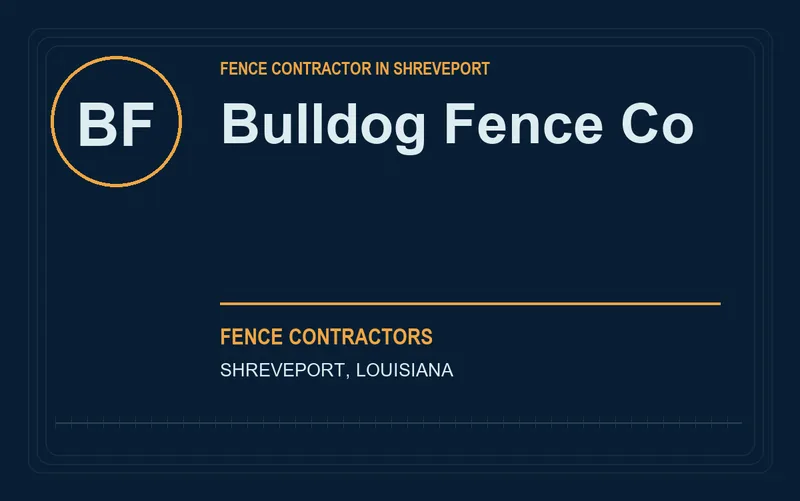 Bulldog Fence Co in Shreveport, Louisiana
