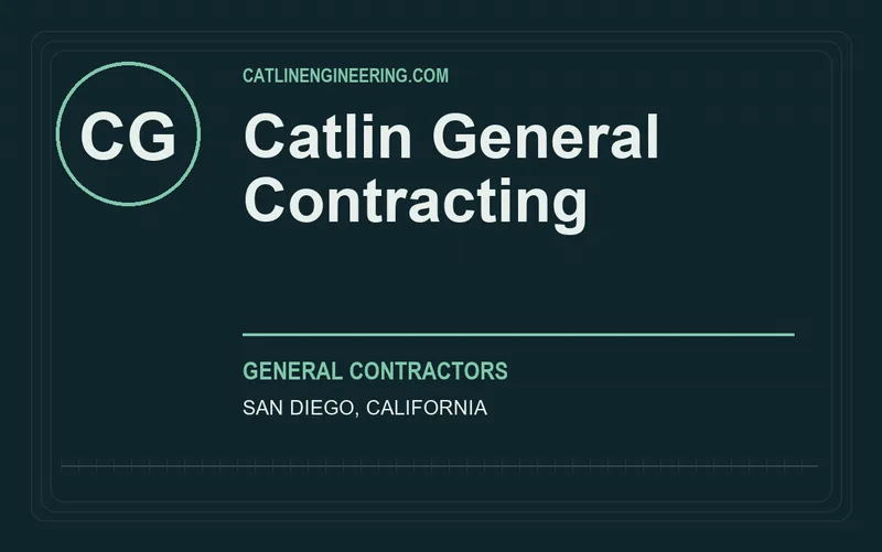 Catlin General Contracting in San Diego, California