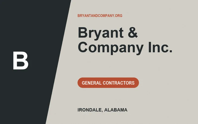 Bryant & Company Inc. in Irondale, Alabama